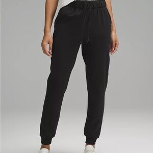 Lululemon black joggers. Size 4.